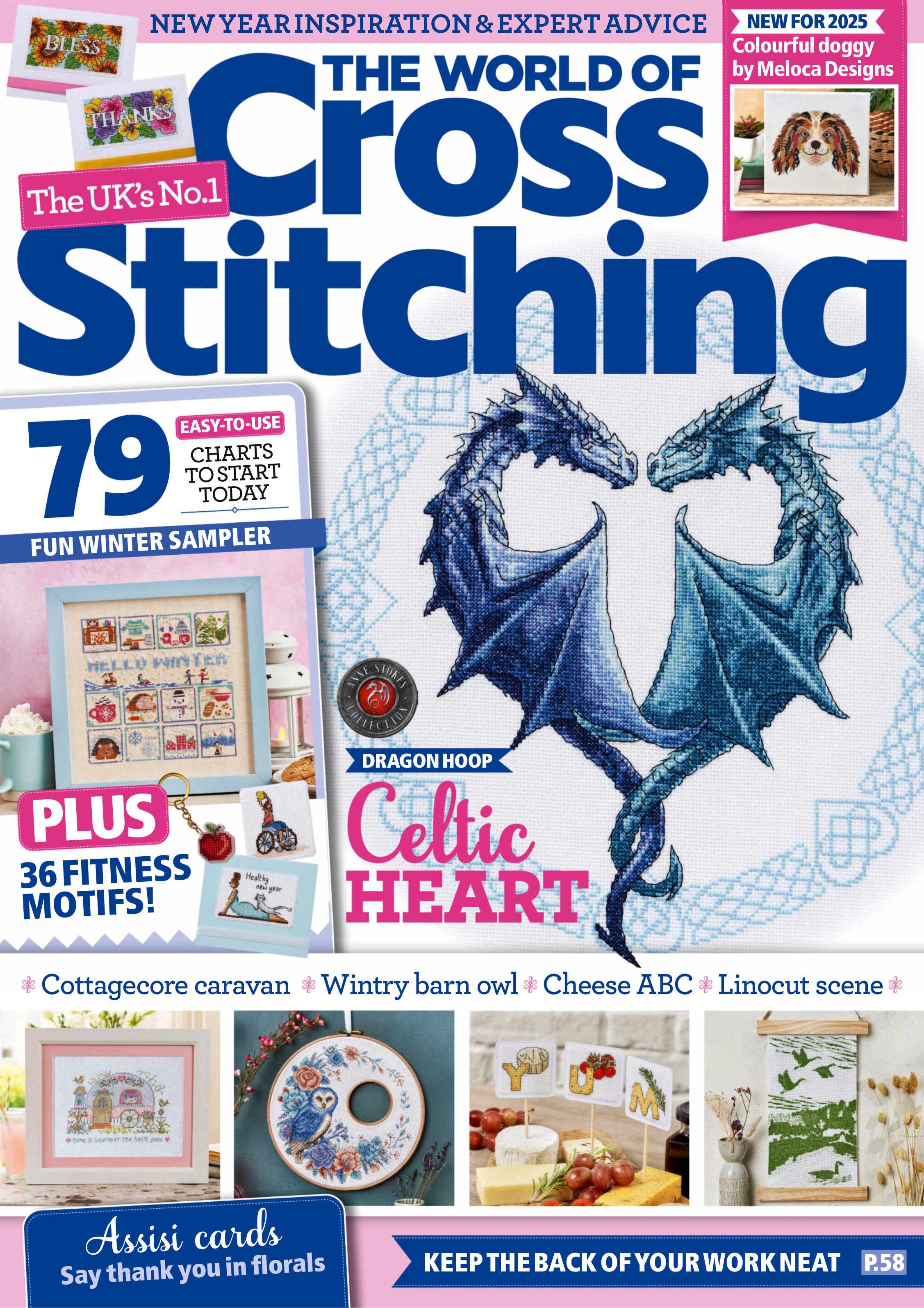 The World of Cross Stitching - January 2025 2024